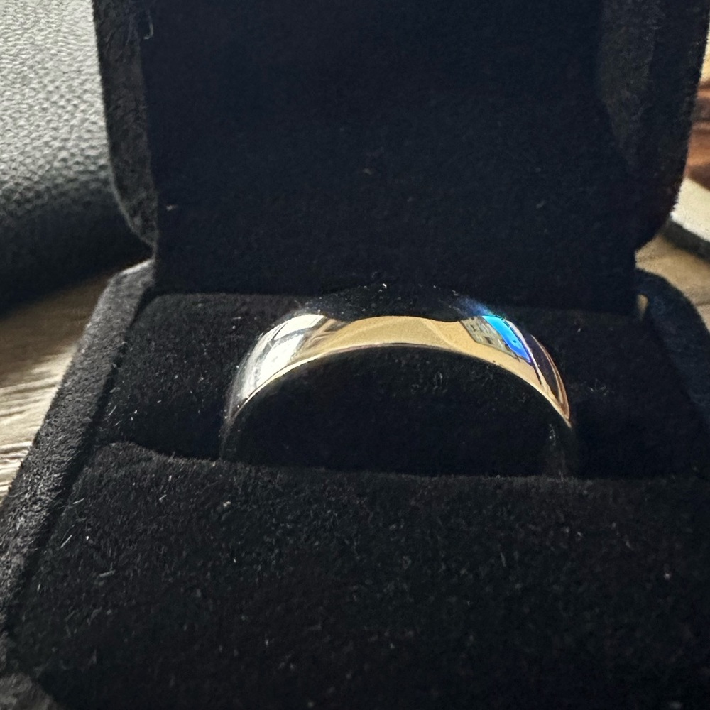 Men’s Palladium Wedding Band Sz 10